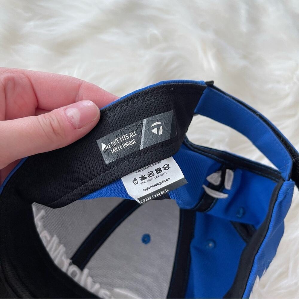 Men's TaylorMade Tourβ Radar Royal Blue Golf Hat - Picture 7 of 8